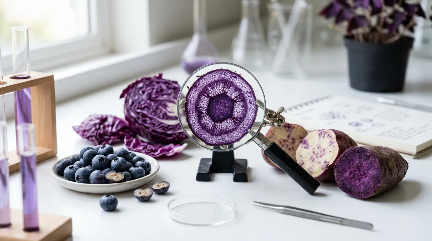 anthocyanins plants purple pigments