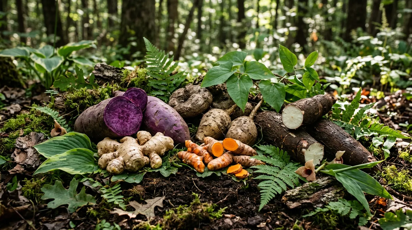 medicinal yams root plants traditional